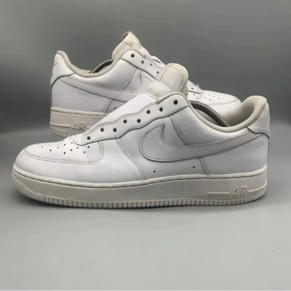 Nike | Shoes | Size Nike Air Force 1 07 Low Triple White  display picture 3
